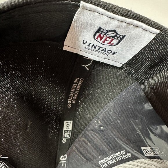 New Era Atlanta Falcons Snapback Hat Cap Flat Brim With Logo 9Fifty NFL Football - Picture 7 of 8